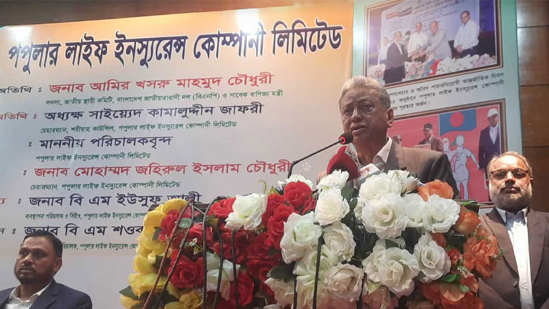 দলীয় বিবেচনায় ব্যাংক-ইন্স্যুরেন্স দিয়ে অর্থনীতি ধ্বংস করেছে আওয়ামী লীগ: আমির খসরু