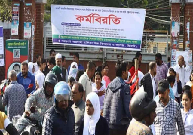শিক্ষকদের কর্মবিরতি স্থগিত, বার্ষিক পরীক্ষা নেওয়ার ঘোষণা